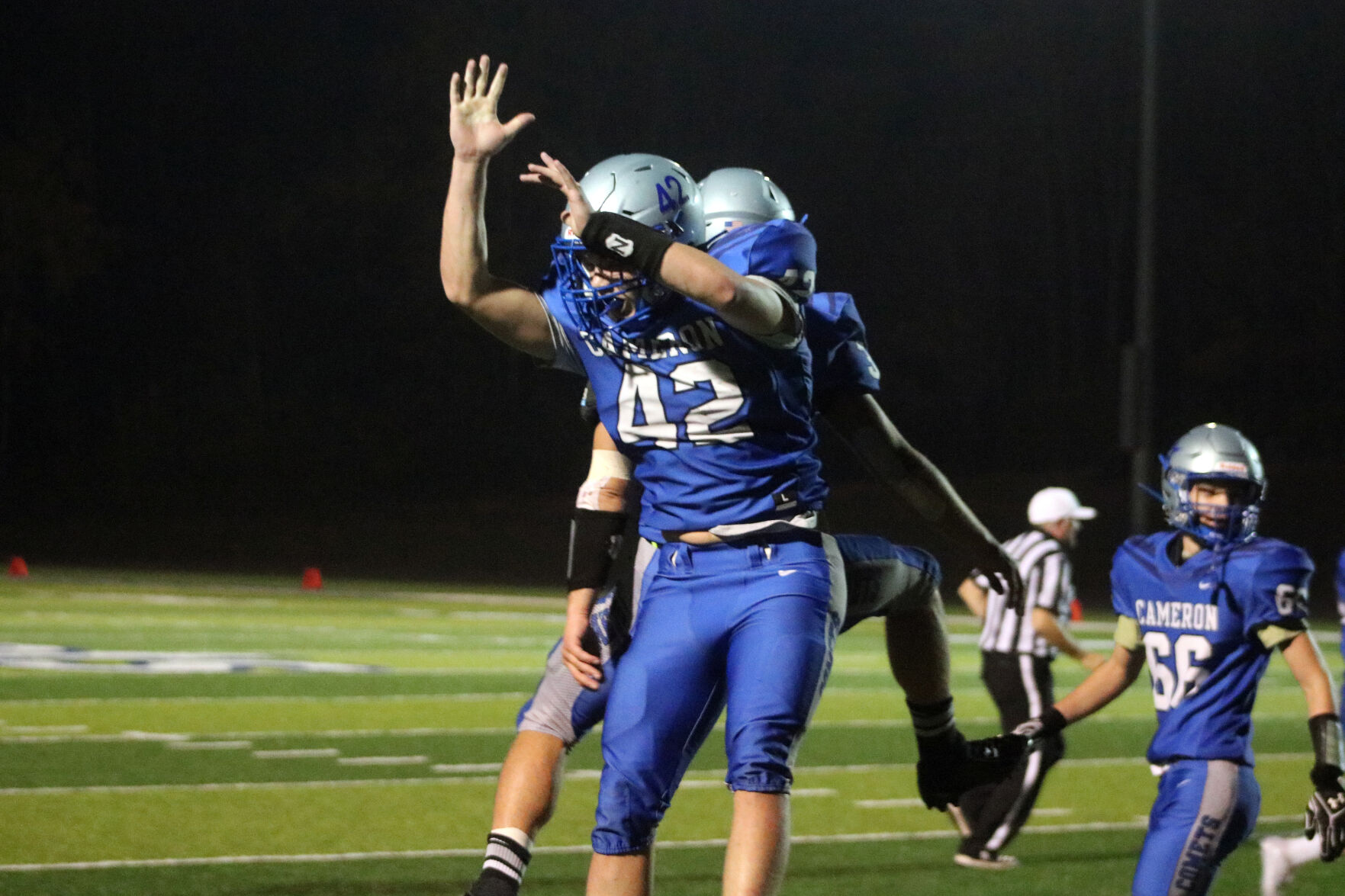 Cameron vs. Barron football 10-9-20